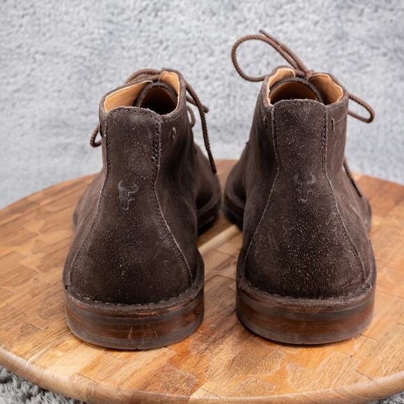 TRASK Brady Brown Suede Men’s Chukka Boot Size 11 M Excellent Condition - Picture 5 of 10